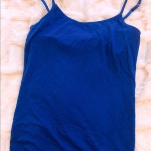 Camisole with interior bra
